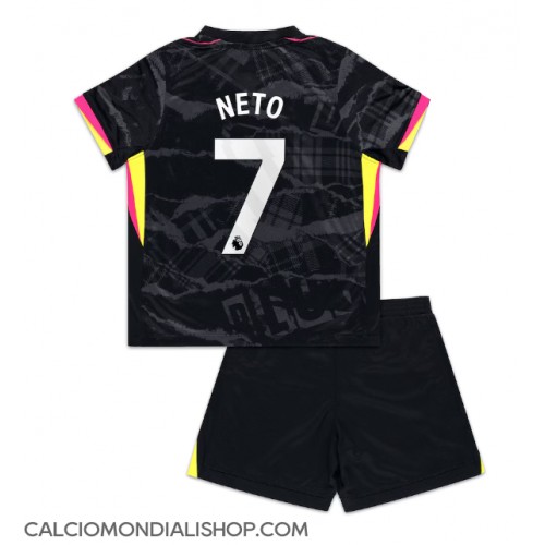 Maglie da calcio Chelsea Pedro Neto #7 Terza Maglia Bambino 2024-25 Manica Corta (+ Pantaloni corti)